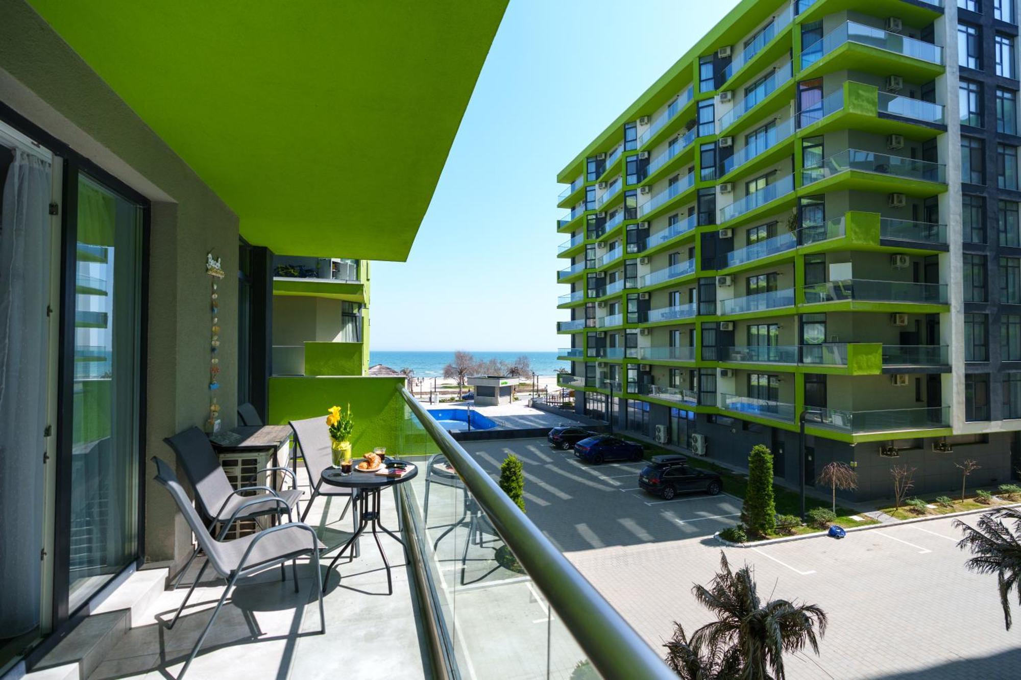 Promenada Apartments Beach Resort Mamaia Nord Năvodari Chambre photo